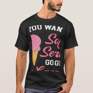 Camiseta Voleibol Si Quieres Un Helado De Servicio Suave