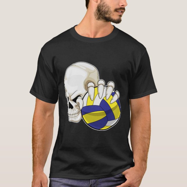 Camiseta Voleibol Skull (Anverso)