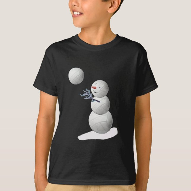 Camiseta Voleibol Snowman (Anverso)