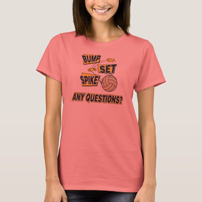 Camiseta Voleibol Spike (Anverso)