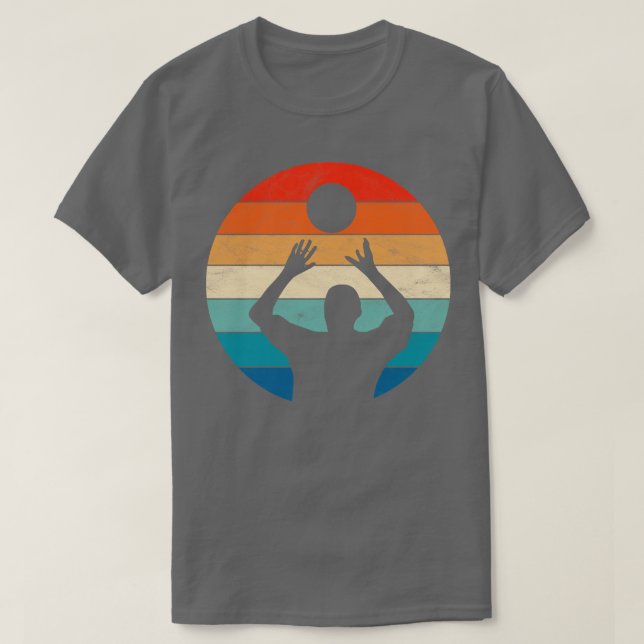 Camiseta Voleibol vintage (Diseño del anverso)