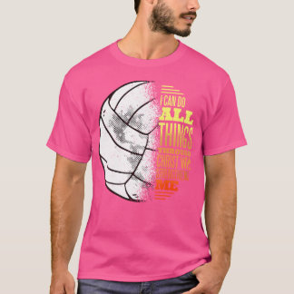 Camiseta Voleibol Y Jesús