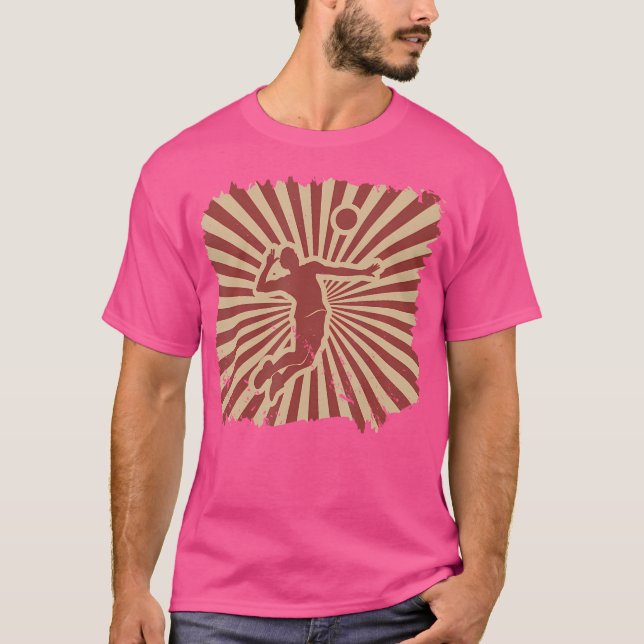 Camiseta Voleibolista Jugador de Voleibol (Anverso)