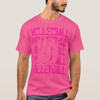 Camiseta Voleibolistas Chica Ball Sports Team Beach Vol