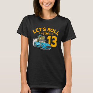 Camiseta Volemos Tengo 13 Racer 13 Carreras de cumpleaños D