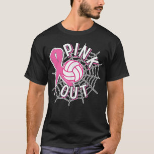 Camiseta Vóley rosada de salida de cinta rosada de la guerr