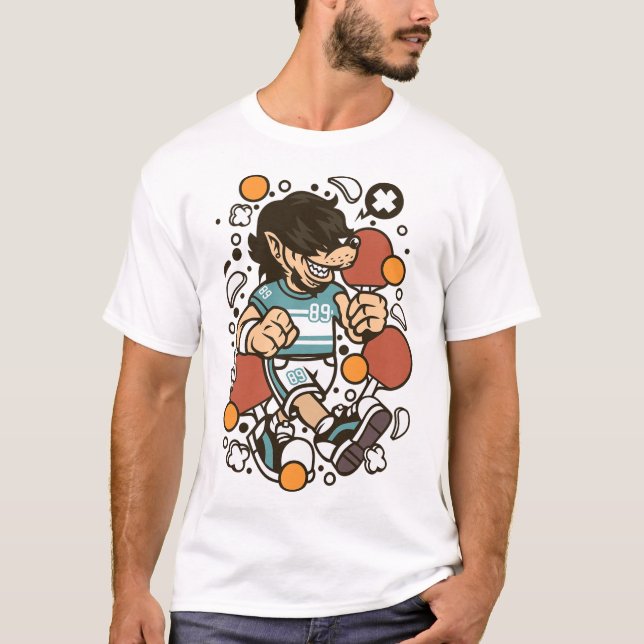 Camiseta Volf ping pong (Anverso)
