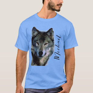 Camiseta Volf Retrato Su Nombre Personalizado Escritura A M