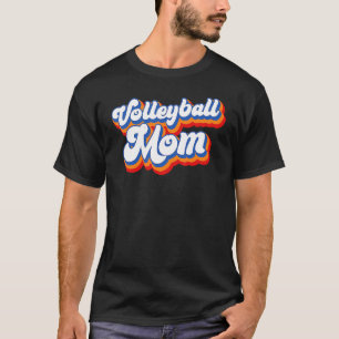 Camiseta Voll del día de la madre de voleibol, leopard Ball