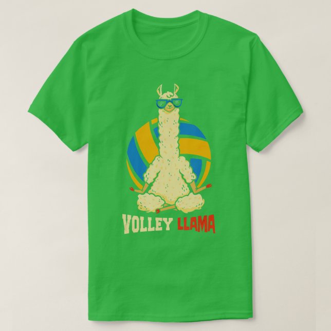 Camiseta Volley Llama (Diseño del anverso)