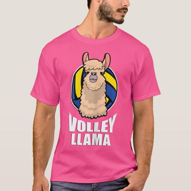Camiseta Volley Llama (Anverso)