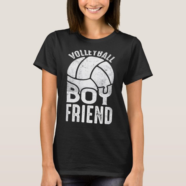 Camiseta Volleyball Boyfriend Coach Fan Player  1 (Anverso)