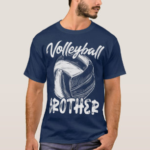 Camiseta Volleyball Brother For Men Family Matching Volleyb