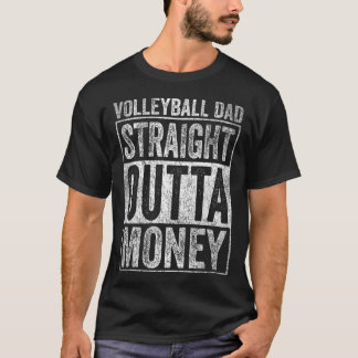 Camiseta Volleyball Dad Straight Outta