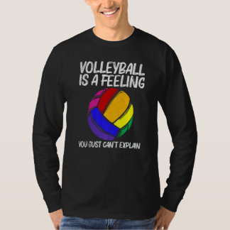 Camiseta Volleyball For Men Women Volleyball Sport Player