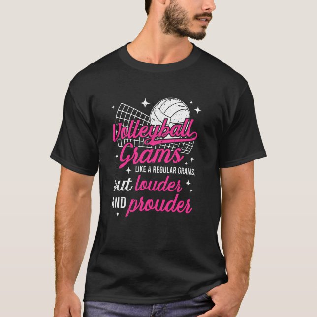 Camiseta Volleyball Grams Of A Volleyball Player Grams Defi (Anverso)