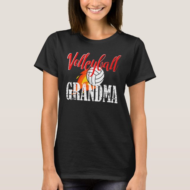 Camiseta Volleyball Grandma Volleyball (Anverso)