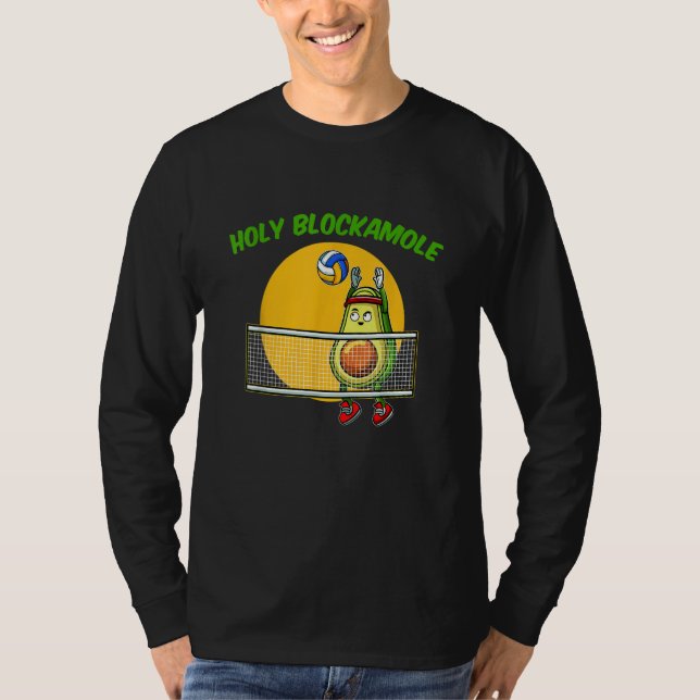 Camiseta Volleyball Holy Guacamole Player Blocker Avocado F (Anverso)