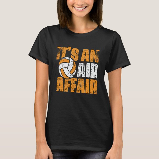 Camiseta Volleyball It's An Air Affair Coach Player Fan (Anverso)