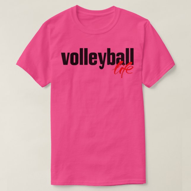 Camiseta Volleyball Life (Diseño del anverso)