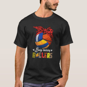 Camiseta Volleyball Mom Basketball Mom Buscando Ballers