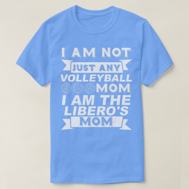 Camiseta Volleyball Mom Libero Para Mujeres (Diseño del anverso)