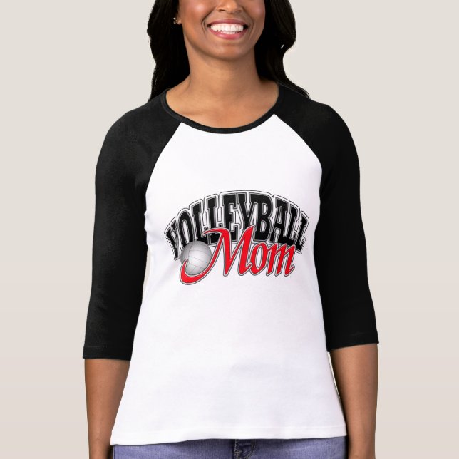 Camiseta Volleyball Mom Shirt (Anverso)