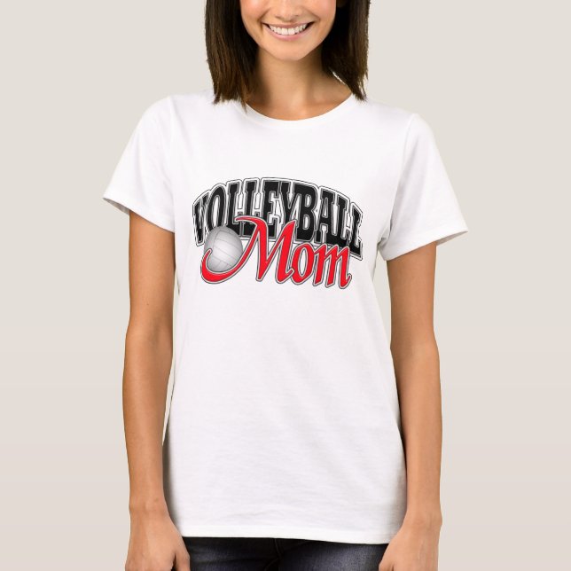 Camiseta Volleyball Mom Shirt (Anverso)