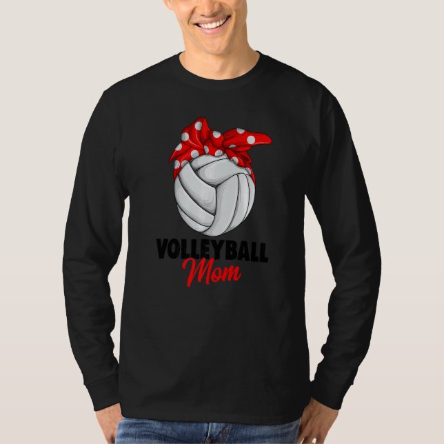 Camiseta Volleyball Mom Women  1 (Anverso)