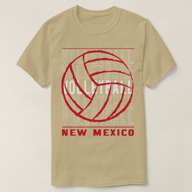 Camiseta Volleyball New Mexico (Diseño del anverso)