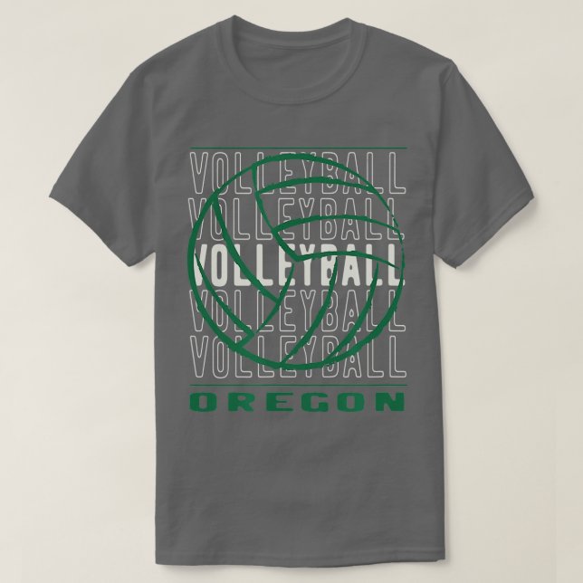 Camiseta Volleyball Oregon  (Diseño del anverso)