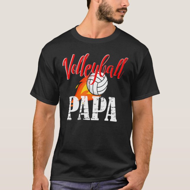 Camiseta Volleyball Papa Volleyball (Anverso)