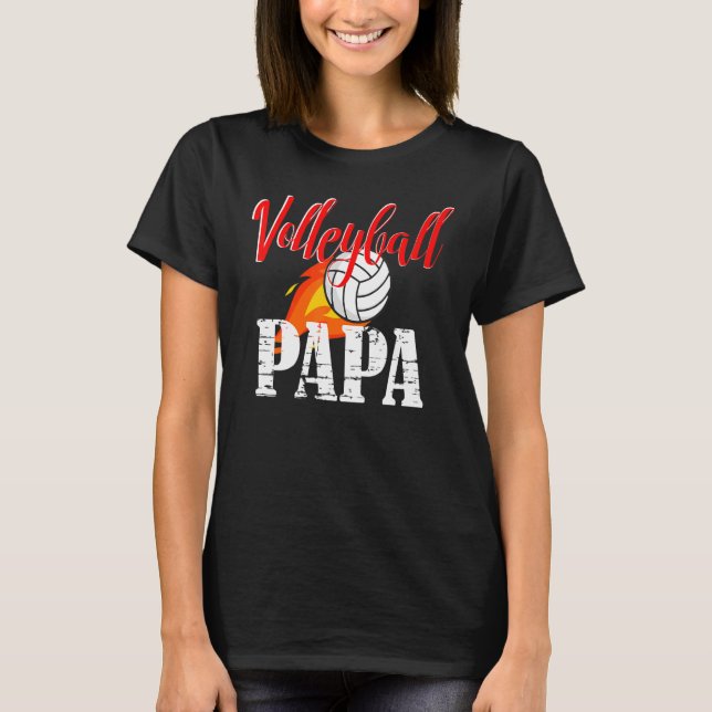 Camiseta Volleyball Papa Volleyball (Anverso)