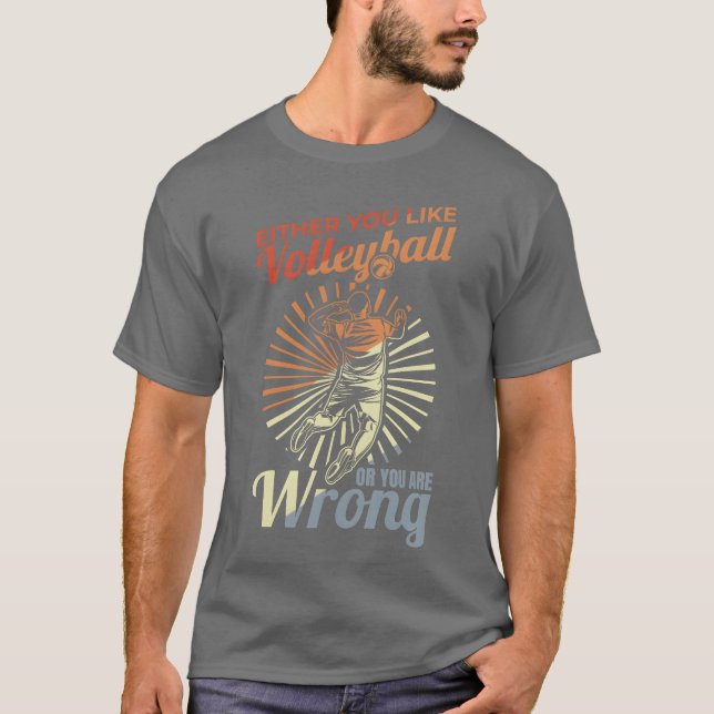 Camiseta Volleyball Player Quote family (Anverso)