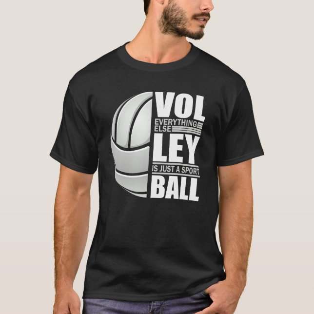 Camiseta Volleyball Players Volleyball Team Graphic Sports  (Anverso)