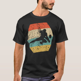 Camiseta Volleyball Retro Hexágono Distorsionado