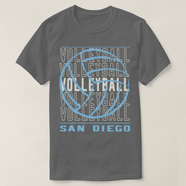 Camiseta Volleyball San Diego (Diseño del anverso)