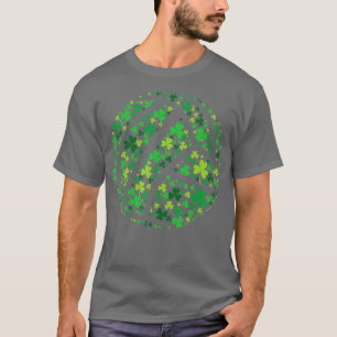 Camiseta Volleyball St Patricks Day Shamrock Clover Irish G