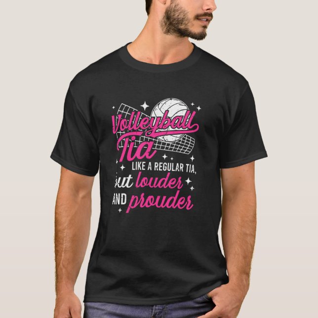 Camiseta Volleyball Tia Of A Volleyball Player Tia Definiti (Anverso)