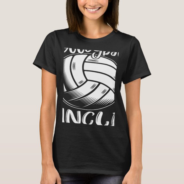 Camiseta Volleyball Uncle For Family Matching Players Team  (Anverso)