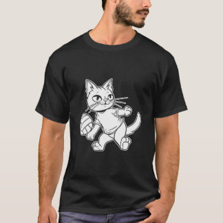 Camiseta Volleyball Vball Beach Volleyball Cat