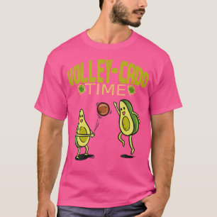 Camiseta Volleycado Funny Aguacate Cita Para Chica De Volei