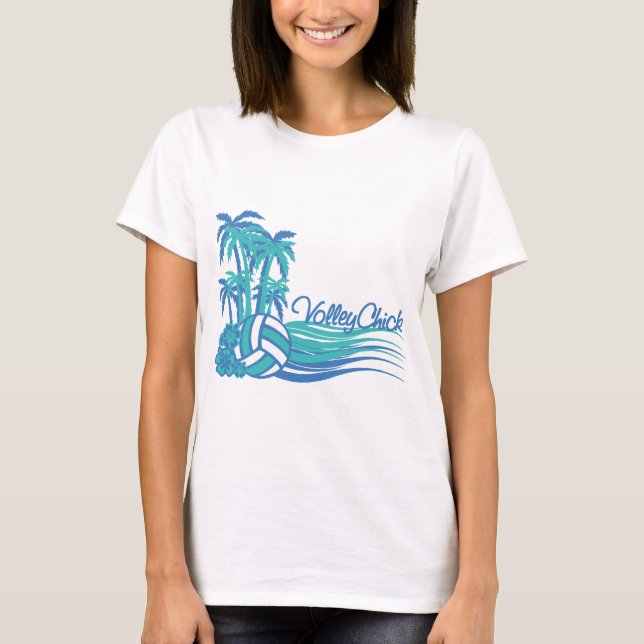 Camiseta VolleyChickWaver (Anverso)