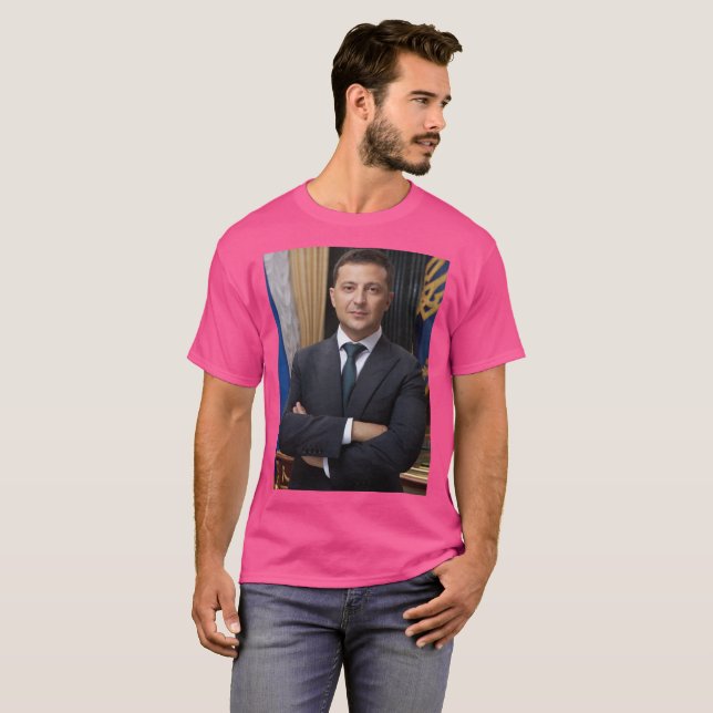 Camiseta Volodymyr Oleksandrovych Zelenskyy Ukraine T-Shir (Anverso completo)