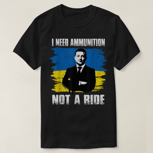 Camiseta volodymyr zelensky (Diseño del anverso)