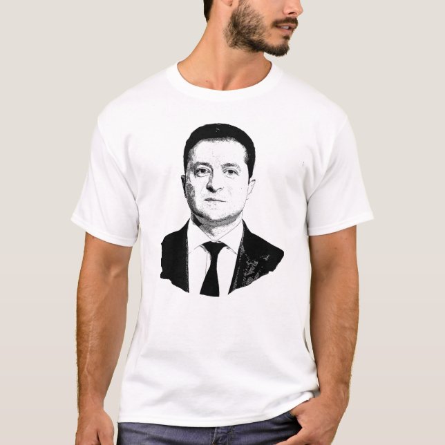Camiseta Volodymyr Zelensky (Anverso)