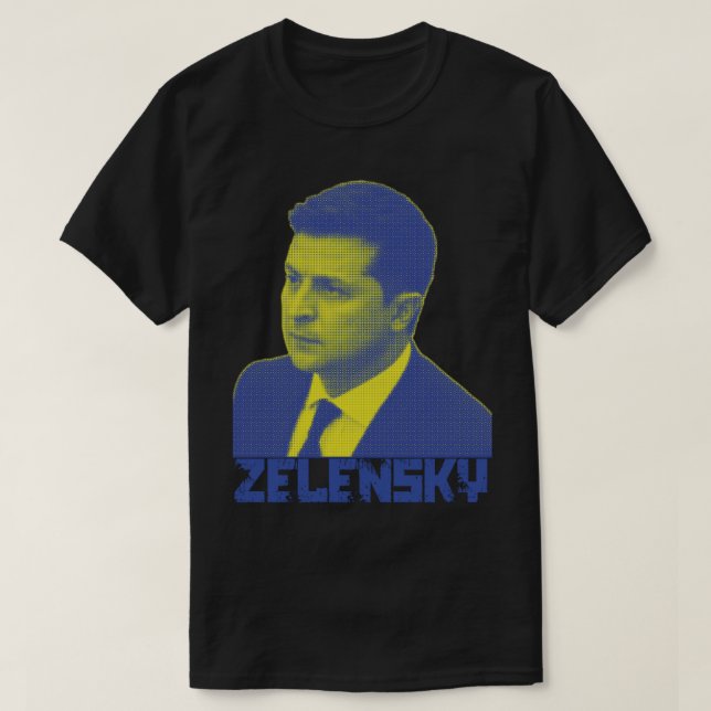 Camiseta volodymyr zelensky 3 (Diseño del anverso)