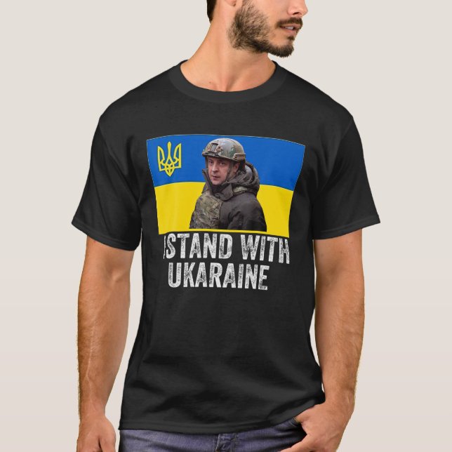 Camiseta Volodymyr Zelensky No Todos Los Héroes Llevan Cáps (Anverso)