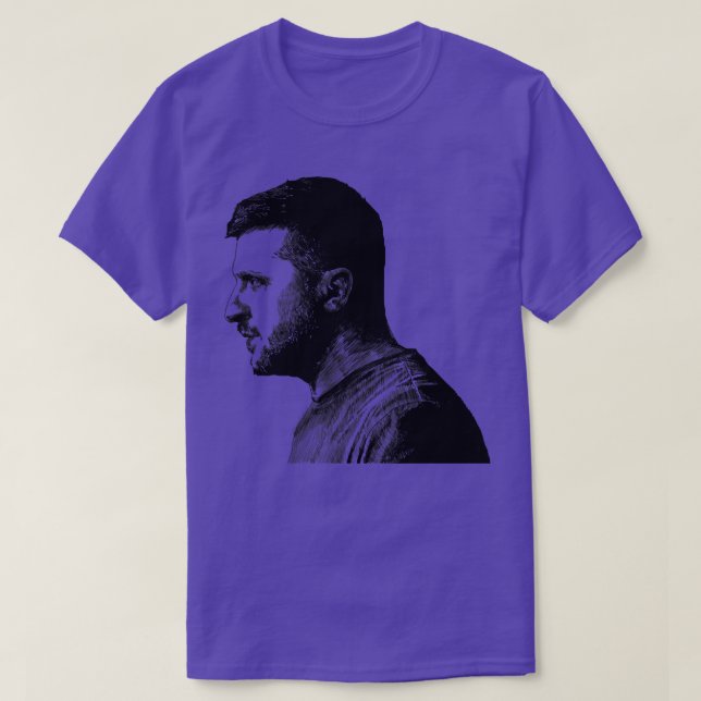 Camiseta Volodymyr Zelensky Portrait Creme Ver (Diseño del anverso)