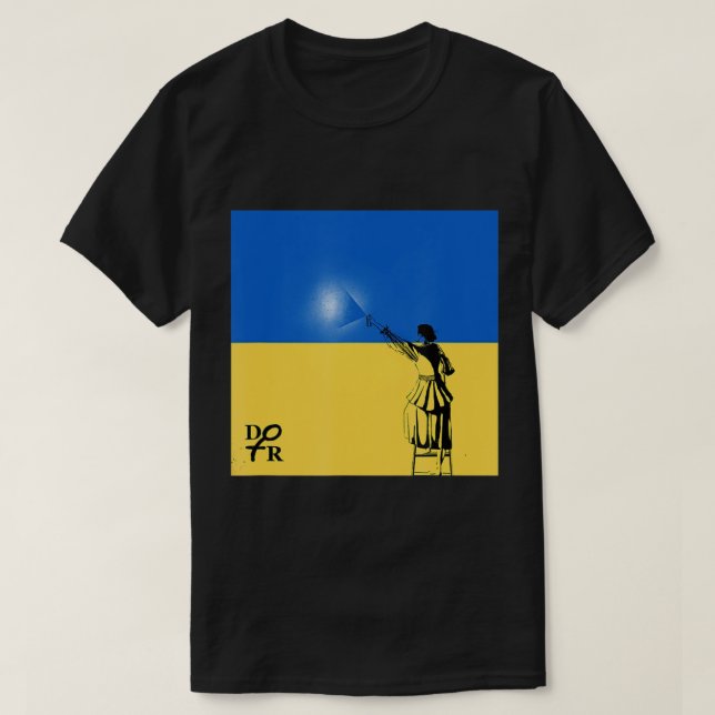 Camiseta Volodymyr Zelensky presidente de Ucrania roce su b (Diseño del anverso)